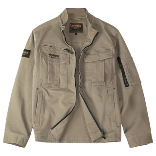 AV405 Avirex work wear Jacket 201.サンドストーン
