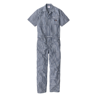 D-7102 LIGHT STRETCH HICKORY JUMPSUITS