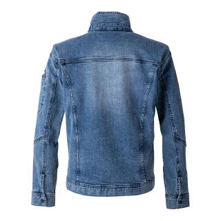 EVEN RIVER USD1107 STRECH DENIM JACKET 40.ソルティブルー