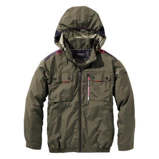 HOOH V1122 V1122 MIDDLE FAN JACKET / ミドルファン長袖フードジャケット