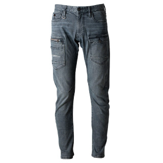 3D STRETCH DENIM WORK JACKET 51.ウェイバーグレー
