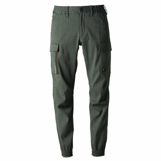STRETCH JACQUARD JOGGER PANTS 28.カモフラブラック