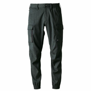 STRETCH JACQUARD JOGGER PANTS 98.ブラックキャラクター